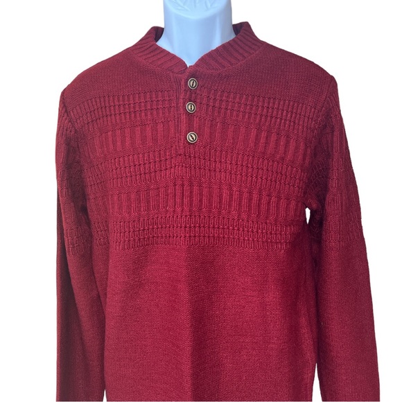 Sz Small Burgundy H2H Sweater NWT - Picture 5 of 7